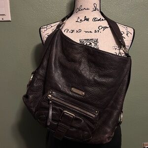 Michael Kors Chocolate Leather Bag